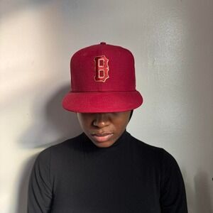Rare New Era x Black Scale x Boston‎ Red Sox 59FIFTY Fitted